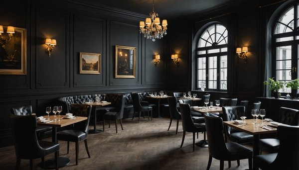 Chaise restaurant andel : le choix idéal en cérusé foncé